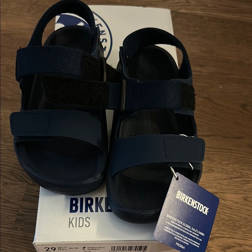 Birkenstock Kids Dark Blue Sandals